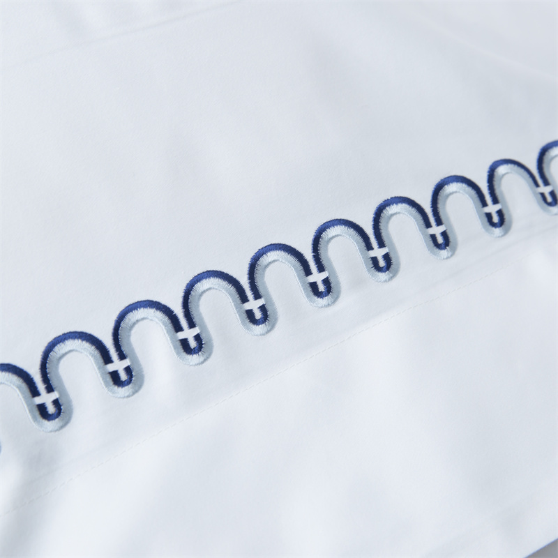 Bagong Pattern Embroidery Design 500TC Cotton Sateen Bedding Set Bagong Pattern Embroidery Design 500TC Cotton Sateen Bedding Set