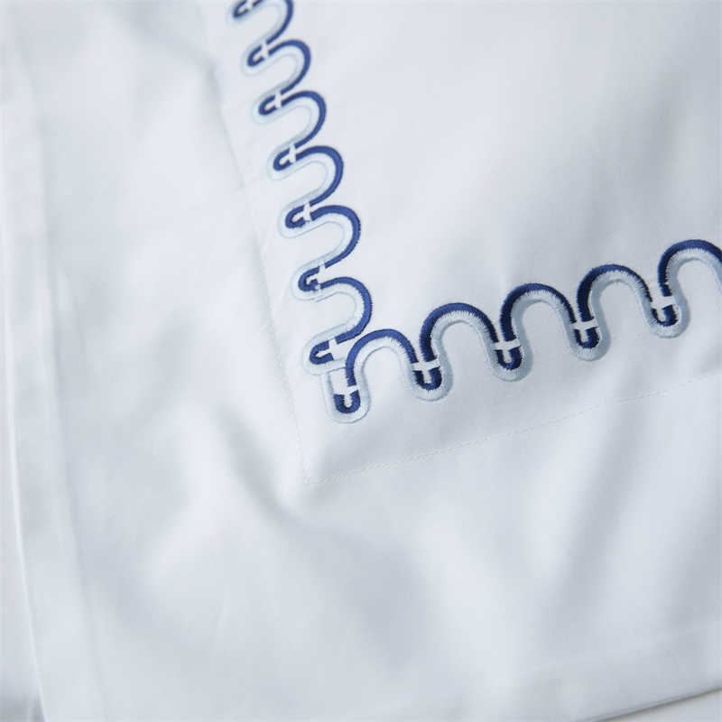 Bagong Pattern Embroidery Design 500TC Cotton Sateen Bedding Set Bagong Pattern Embroidery Design 500TC Cotton Sateen Bedding Set