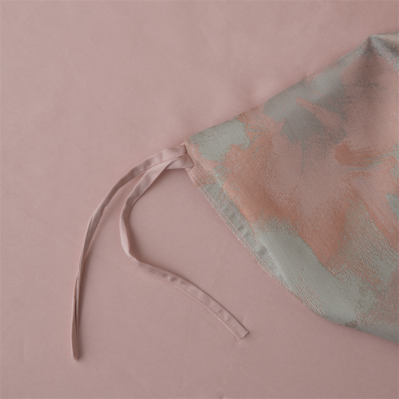 Impressionistic Yarn Dyed Jacquard 80S Cotton Bedding Set Impressionistic Yarn Dyed Jacquard 80S Cotton Bedding Set