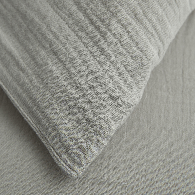 Double Layers Gauze na 100% Cotton na Tela Super Malambot na Bedding Set Double Layers Gauze na 100% Cotton na Tela Super Malambot na Bedding Set