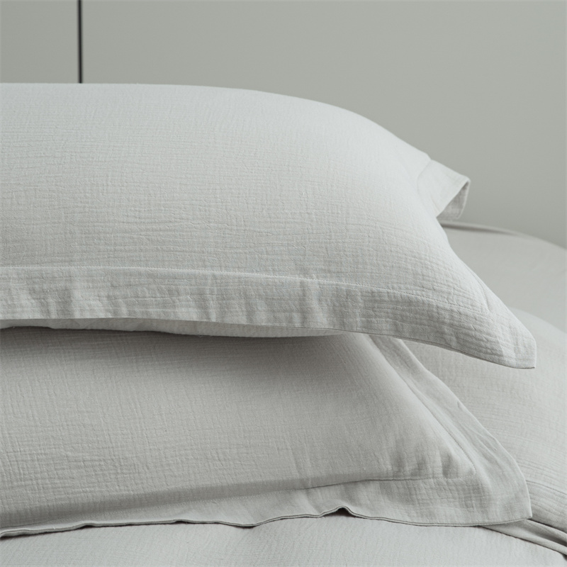 Double Layers Gauze na 100% Cotton na Tela Super Malambot na Bedding Set Double Layers Gauze na 100% Cotton na Tela Super Malambot na Bedding Set