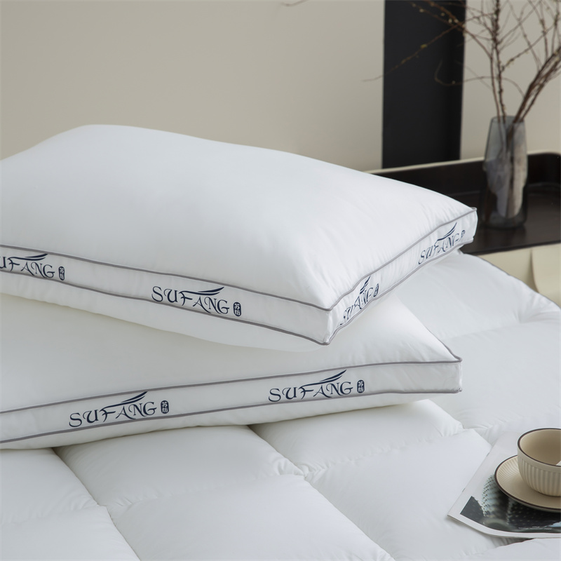 Customized Print Logo Microfiber Filling 40s Downproof Fabric na may Piping Mattress Topper Customized Print Logo Microfiber Filling 40s Downproof Fabric na may Piping Mattress Topper