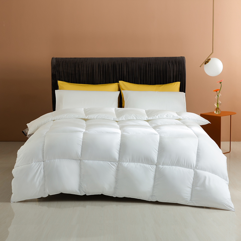 Goose Down Duvet 100% Cotton Fabric Para sa Star Hotel